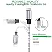 iPhone Charger,BESWASUD Lightning Cable 3pack 6ft Extra Long Nylon Braided Syncing and Fast Charging Cord