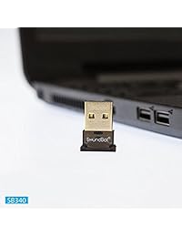 soundbot sb340 universal Plug and Play Bluetooth 4.0 USB Adapter