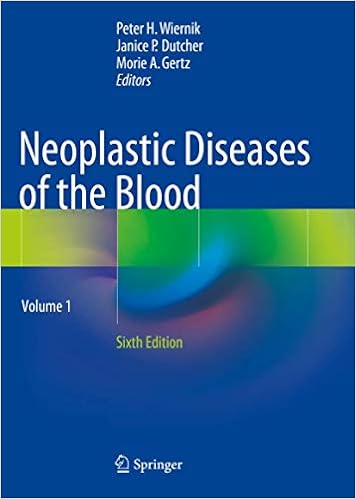 Neoplastic Diseases Of The Blood 0003319642626 Medicine Health Science Books Amazon Com