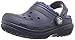crocs Classic Lined Clog (Toddler/Little Kid), Navy/Cerulean Blue, 11 M US Little Kid