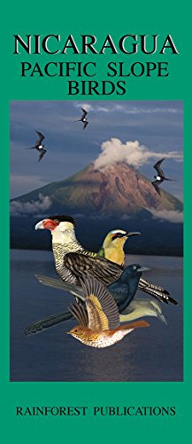 Nicaragua Pacific Slope Birds Guide (Laminated Foldout Pocket Field Guide) (English and Spanish Edition) by Rainforest Publications