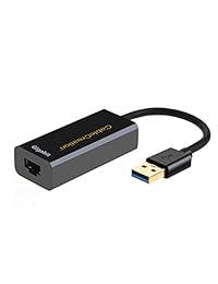 USB a Ethernet, adaptador de red USB, cable USB a RJ45 Gigabit Ethernet, USB 3.0 a 10 100 1000 Gigabit Ethernet, no requiere controlador, color blanco