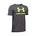 Under Armour UA Sportstyle Logo Youth X-Small Carbon Heather