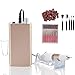 Miss Sweet Portable Nail Drill Machine Rechargeable Electric Nail File for Acrylic (Pure Gold)