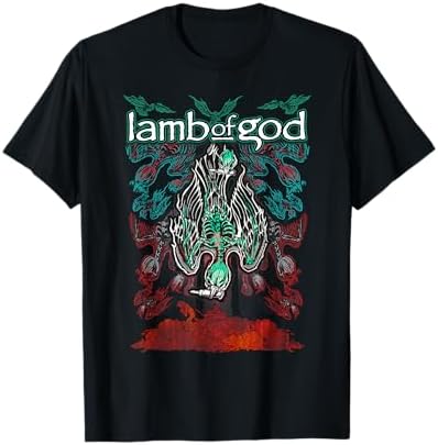 Amazon.com: Lamb of God The Wrapping T-Shirt : Clothing, Shoes