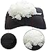 Wall Stickz Auto Sport 2 PCS Genuine Leather Bone-Shaped Car Seat Pillow Neck Rest Headrest Comfortable Cushion Pad with Logo Pattern Fit Le-xus Accessories