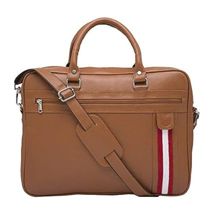 Mboss 9.5 Ltrs Tan Laptop Messenger Bag (PFB 005 TAN)