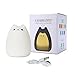 Umiwe Cute Kitty LED Children Night Light Kids Silicone Cat Lamp 7-Color Flashing USB Rechargeable Lighting, Warm White Light