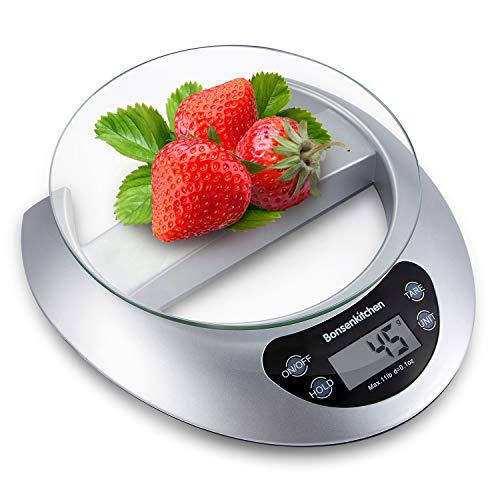 Digital Precision Food Kitchen Scale 11 lbs/0.1Oz (Batteries Included