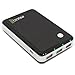Lenmar Helix 11000 mAh 3 USB Port (4.4A total) Power Bank External Portable Charger Battery Pack for Charging Batteries of iPhone 4 5 6 6 Plus iPad Android Galaxy S5 S4 S3 Note 3 Note 4 Phones Tablets and other USB Powered Devices with Micro USB Cable, Black