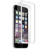BodyGuardz - Pure Glass + The Crown, Extreme Impact and Scratch Resistant for Apple iPhone 6/6s (White)