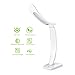 LED Desk Lamp, Alween 3-Level Dimmable Table Lamp with USB Charging Port and Power Adapter, Flexible Portable Eye-Caring Reading Lamp (White)
