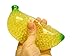 Curious Minds Busy Bags 1 Banana Water Bead Filled Squeeze Stress Ball - Fruit Squishy Toy - Sensory Fidget