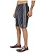 adidas Men's Essentials 3-Stripe Shorts, Dark Onix/Tech Grey, Small