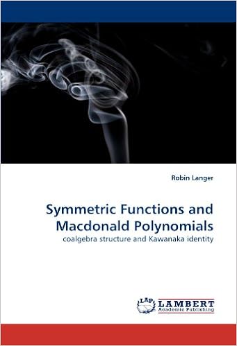 Symmetric Functions And Macdonald Polynomials Coalgebra - 