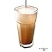 Turbo Milk Frother and Frappe Maker with SUPER POWERFUL motor for Bulletproof Coffee Drinks Protein Shakes Matcha Tea Cappuccino Frappucino and More by The Brewologist (Chrome, Handheld electric)