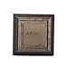 4x4 Picture Frame Brown Antique - Square Mount/Desktop Display, Instagram Prints Frames by EcoHome