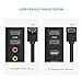 UGREEN HDMI Right Angle Cable 270 Degree Elbow Flat HDMI Cord 4K Ultra HD 3D 1080P, Ethernet and Audio Return ARC Compatible for Nintendo Switch Xbox PS5 PS4 PS3 PC Laptop TV (10FT)