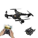 ZWN XS809HW XS809W Mini Foldable Selfie RC Drone with Wifi FPV 2MP Camera Altitude Hold Mode,Headless Mode Quadcopter