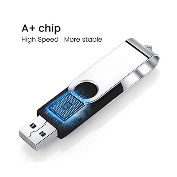 USB Sticks 2GB 10 Stück Speichersticks Drehbar Memory Stick 2 GB 10 Pack DatenSpeicherung Pen Drive Mehrfarbige Flash Laufwerk – Bild 4