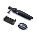 Phone Tripod, SYOSIN Mini Camera Tripod Selfie Stick Mini Tabletop Travel Stand Adjustable Camera Stand Holder with Wireless Remote Shutter and Universal Clip for DSLR, Gopro, Smartphone,More