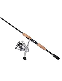Cadence CC6 Spinning Combo Ligero con varilla de grafito de 24 toneladas Marco de aluminio 7 + 1 Rodamientos resistentes a la corrosión Rotor de carbono y placa lateral Carrete giratorio y varilla Combo