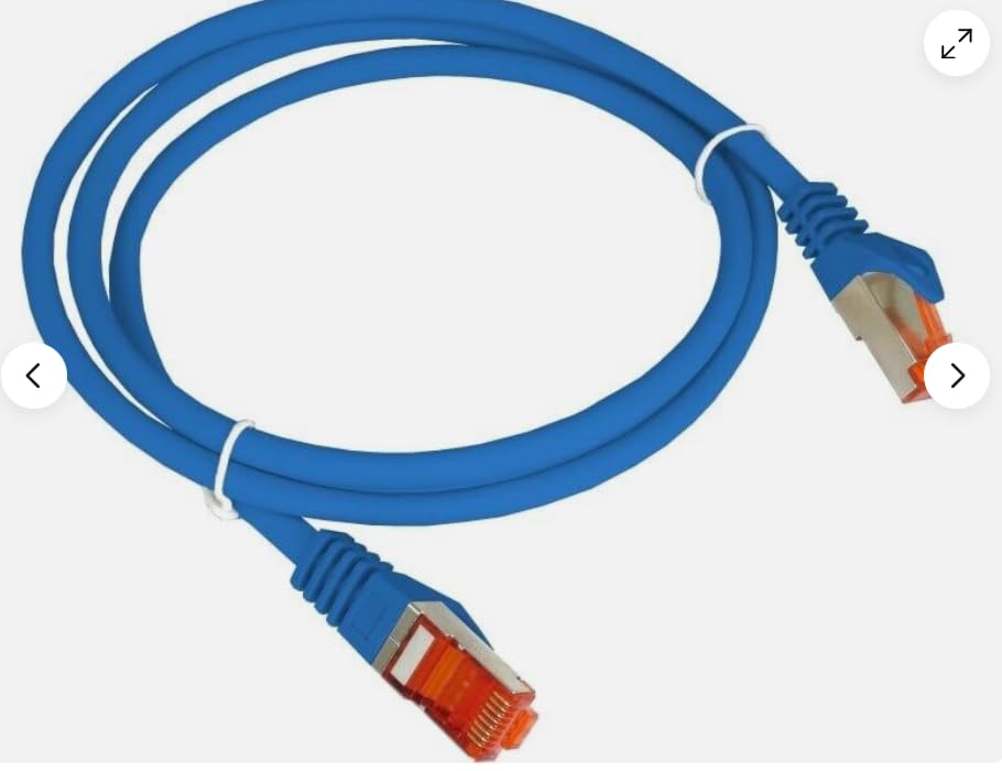 Alantec Patch Cord F/UTP Cat.6 PVC 0.5 m Blue