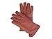 Dwellbee Men's Classic Leather Winter Gloves , XX-Large (French Morocco Leather, Brown)