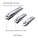 Corewill Nail Clipper Set 12 in 1 Manicure and Pedicure Kit for Fingernail and Toenail with Portable Travel Case, Ideal for Men and Women, Professional Stainless Steel