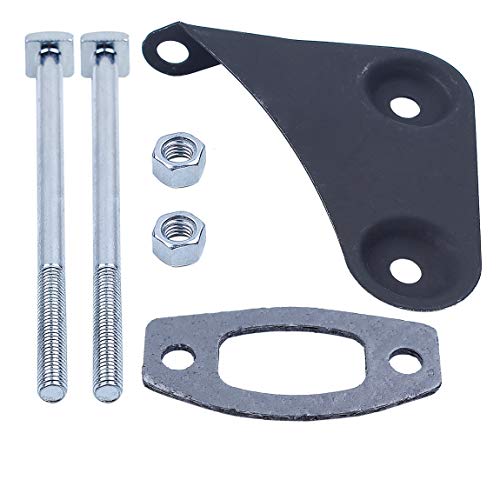 Haishine Muffler Screw Bolt Bracket Gasket Repair Kit Fit Husqvarna 50 51 55 Rancher Gas Chainsaw Spare Parts