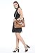 UTAKE Women Handbags Leather Handbags Shoulder Bag Lichi Grain PU Leather Tote Bag UT04 Brown