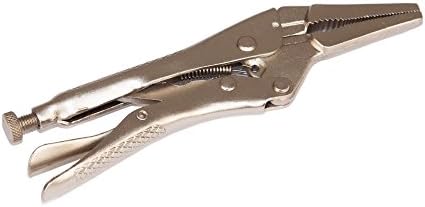 Living House Professional Industrial level long nose locking pliers with wire cutter 6Inch (6-Inch)