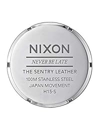 Reloj Nixon Sentry Leather Classic para hombre