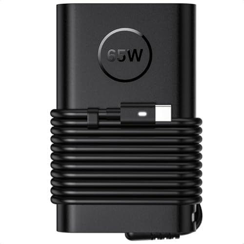 65W USB C Charger for Dell Latitude 3510 5420 5520 5285 5290 5400 5480 5320 5310 5410 5510 5179 5590 7370 7410 7420 7430 Dell XPS 13 9 305 9310 9350 9360 9365 Laptop Adapter