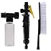 AMAZZANG-Long Handle Car Wash Brush Cleaner Water Spray Soft Bristle Duster Cleaning Tool (as picture)