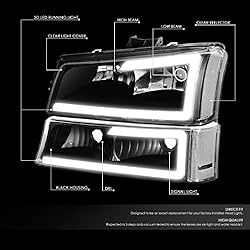 DNA MOTORING HL-LB-CSIL03-BK-CL1 Black Housing 3D