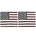 NEWWEIC 4th of July Decorations Throw Pillow Covers 18x18 inch Set of 2, Independence Day Patriotic American Flag Pillowcase Stars Stripes Cushion Case for Sofa Couch Car