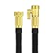 SHINE HAI 50ft Expanding Hose with 8 Functions Sprayer, Expandable Garden Hose with Strongest TPS, Solid Brass Connector Fitting, Extra Strength Fabric Garden Hose Nozzle