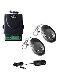 fpc-5018-vs una puerta outswinging Puerta de control de acceso 1200LBS electromagnética Lock Kit con vsionis Kit de receptor inalámbrico y mando a distancia
