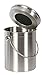 Estilo Stainless Steel Compost Pail, 1 Gallon Compost Bin, 2 Free Odor Absorbing Filters Included