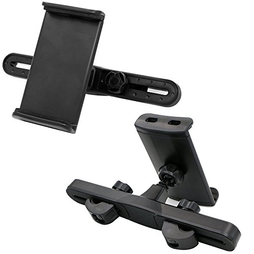 4 Adjustable+Rotating+Headrest+Samsung+Tablets