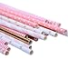 LoveS 150 Pack Biodegradable Paper Straw for Birthdays, Weddings, Baby Showers, Celebrations and Parties (Pink)