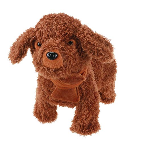 Realistic Teddy Dog Lucky, for Kids, Newest Realistic Figure Toy Dog