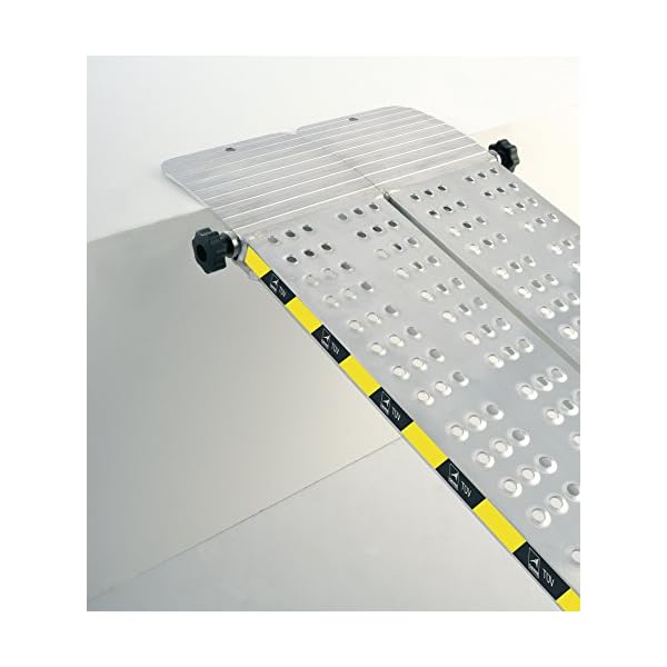 Gierre Aluminium-Laderampe, zusammenklappbar, 2,5 m, RRL250 – Bild 4
