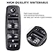 Driver Side Master Power Window Switch Replaces OE# 4602863AB 4602863AC 4602863AD for 2009-2012 Dodge Ram 1500 2500 3500 Quad & Crew Cab Pickup Only