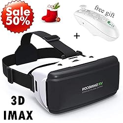 3D Headset VR Glasses 360°Movie Game Viewer