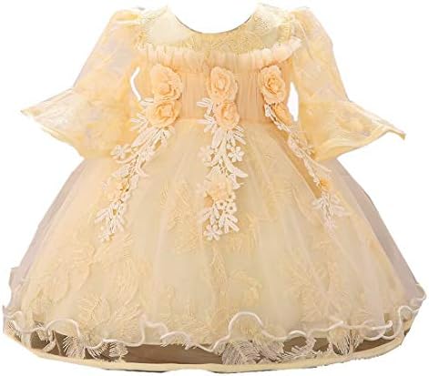 kids Showtime Baby Girl Dress Formal Christening Baptism Gowns Pageant Dress Toddler