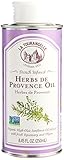 La Tourangelle Herbs De Provence Infused Sunflower Oil 8.45 Fl. Oz, Sunflower Oil Infused with Fresh Rosemary and Thyme for Cooking and Seasoning
