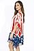 Riviera Sun 21552-2X American Flag Caftan/Caftans/Summer Dresses Plus Size