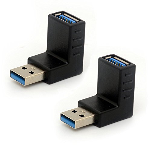 Buy BSHTU USB 3.0 Adapter 90 Degree Right Angled Gender Changers USB